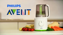 Carica l'immagine nel visualizzatore di Gallery, Philips Avent SCF870/20 EasyPappa - Cuocipappa Multifunzione 2 in 1, BLANCO - Ilgrandebazar