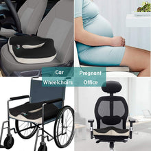 Carica l'immagine nel visualizzatore di Gallery, Feagar Cuscino per Sedile Memory Foam - Cuscino per Sedia Auto - Cuscini Seduta per Auto, Ufficio, Sedia da Gioco