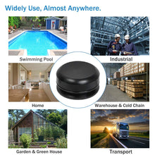 Carica l'immagine nel visualizzatore di Gallery, Newkiton Termometro wireless con sensore di temperatura, compatibile con...