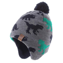 Carica l'immagine nel visualizzatore di Gallery, AHAHA Cappellino Lavorato a Maglia con Pompon e a per... - Ilgrandebazar
