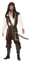 Carica l'immagine nel visualizzatore di Gallery, SMIFFYS Costume da Pirata in Alto Mare, Marrone, con Parte Superiore,... - Ilgrandebazar
