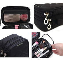 Carica l'immagine nel visualizzatore di Gallery, Trousse Make Up, Borsa Cosmetica, ONEGenug Up 20 * 12 * 8 cm Nero - Ilgrandebazar