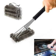 Carica l'immagine nel visualizzatore di Gallery, PePeng Heavy Duty 3-Branch Triangular metal brush stainless steel - Ilgrandebazar