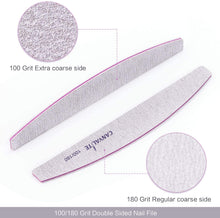 Carica l'immagine nel visualizzatore di Gallery, Set 10 Lime per Unghie 100 180, Canvalite Lime Unghie Professionali