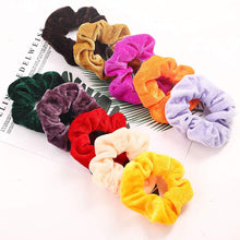 Carica l'immagine nel visualizzatore di Gallery, Wanxida 50 Pezzi Elastici per Capelli in Velluto, Scrunchies Velluto,... - Ilgrandebazar