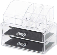 Carica l'immagine nel visualizzatore di Gallery, Ordinare&amp;Co Cosmetic Organizer Blocco 2 Cassetti Non applicable, Trasparente