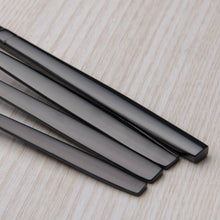 Carica l'immagine nel visualizzatore di Gallery, Berglander Set 30 posate in titanio nero placcato, 30 pezzi di Nero, Nero - Ilgrandebazar