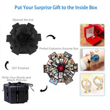 Carica l'immagine nel visualizzatore di Gallery, LEADSTAR Esplosione Box, Explosion Box Scrapbook Creative DIY Photo Nero - Ilgrandebazar