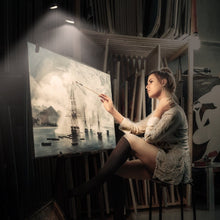 Carica l'immagine nel visualizzatore di Gallery, Luce per Lettura 14 LED 9 Livelli Luminosità Modalità, Libro USB Rosso - Ilgrandebazar
