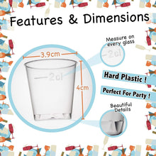 Carica l'immagine nel visualizzatore di Gallery, 300 Bicchieri per Shot in Plastica Rigida, Trasparente (30 ml) - Trasparente. - Ilgrandebazar