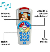 Carica l'immagine nel visualizzatore di Gallery, Fisher-Price Telecomando di Cagnolino, Giocattolo Educativo per l'Apprendimento, per Bambini da 6+ Mesi, DLD33 Single