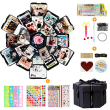 Carica l'immagine nel visualizzatore di Gallery, LEADSTAR Esplosione Box, Explosion Box Scrapbook Creative DIY Photo Nero - Ilgrandebazar