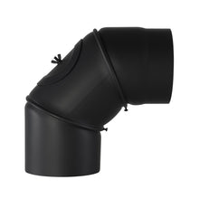 Carica l'immagine nel visualizzatore di Gallery, Kamino-Flam Curva in Acciaio con Rivestimento Senotherm Ø ca. 130 mm, Nero - Ilgrandebazar