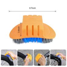 Carica l'immagine nel visualizzatore di Gallery, TAGVO 6pcs Set di Attrezzi per la Pulizia della Bicicletta, Kit Pulizia... - Ilgrandebazar