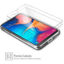 Carica l'immagine nel visualizzatore di Gallery, Leathlux Cover Samsung Galaxy A20e Custodia Trasparente + 2 × Pellicola... - Ilgrandebazar
