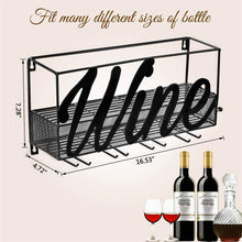 Carica l'immagine nel visualizzatore di Gallery, Tinyuet Scatola per Vino da Parete | Portabottiglie e Vetro | Wine - Ilgrandebazar