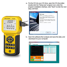 Carica l'immagine nel visualizzatore di Gallery, AOPUTTRIVER Anemometro Digitale Portatile AP-856A(Anemometro USB) - Ilgrandebazar