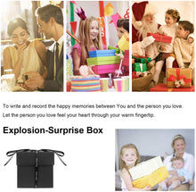 Carica l'immagine nel visualizzatore di Gallery, OUME Explosion Box Scrapbook Creative DIY Photo Album Creativo Nero - Ilgrandebazar