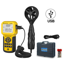Carica l'immagine nel visualizzatore di Gallery, HoldPeak Anemometro CFM Portatile 856A per HVAC, Impostazione Dell'area del... - Ilgrandebazar
