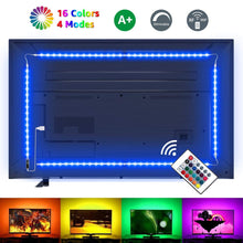 Carica l'immagine nel visualizzatore di Gallery, LE Striscia LED RGB 2m 5050 SMD, Luminosa USB TV RGB, - Ilgrandebazar