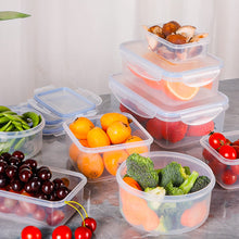 Carica l'immagine nel visualizzatore di Gallery, Contenitori Ermetici per Alimenti [8 Pezzi], Contenitori di Plastica Riutilizzabili, Senza BPA Contenitori Alimenti, 100% a Prova di Perdite, Lavastoviglie, Congelatore e Microonde, 0.24-1.5 L