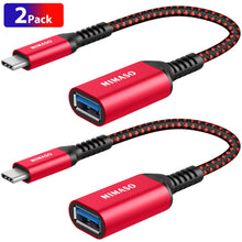 Carica l'immagine nel visualizzatore di Gallery, Nimaso Adattatore USB C a 3.0 [ OTG - 2 Pezzi]，Adattatore Tipo-C a A... - Ilgrandebazar