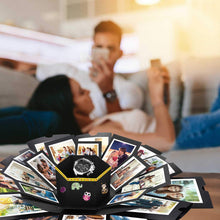 Carica l'immagine nel visualizzatore di Gallery, WisFox Explosion Box, Creativo Fai Da te a Sorpresa Esplosione Regalo Nero - Ilgrandebazar