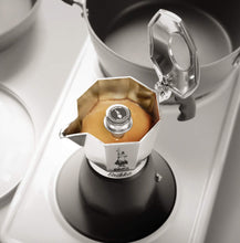 Carica l'immagine nel visualizzatore di Gallery, Bialetti New Brikka 2Tz Moka Brikka, 2 Tazze, Acciaio Nero - Ilgrandebazar