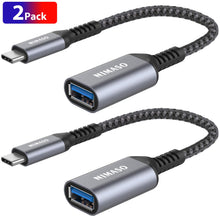 Carica l'immagine nel visualizzatore di Gallery, Nimaso Adattatore USB C a 3.0 [ OTG - 2 Pezzi]，Adattatore Tipo-C a A... - Ilgrandebazar