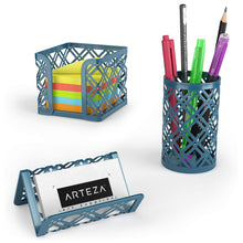 Carica l'immagine nel visualizzatore di Gallery, Arteza Set Accessori Organizer Scrivania Verde Scuro, 6 di 6, Scuro - Ilgrandebazar