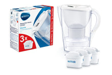 Carica l'immagine nel visualizzatore di Gallery, Brita Marella - Caraffa Filtrante per Acqua, Kit 3 Filtri Maxtra+ Inclusi