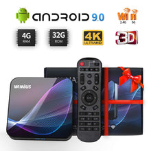 Carica l'immagine nel visualizzatore di Gallery, WiMiUS TV Box Android 9.0 4GB RAM 32GB ROM, Smart Dual WIFI 2.4/5G,... - Ilgrandebazar