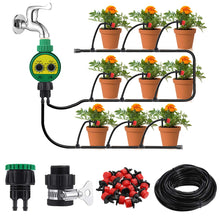 Carica l'immagine nel visualizzatore di Gallery, king do way 25M Kit per Irrigazione a Goccia con Timer Regolabile, Sistema... - Ilgrandebazar