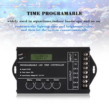 Carica l'immagine nel visualizzatore di Gallery, 20A Timer Controller Programmabile TC420 DC12-24V LED RGB Da 5 Circuiti Di... - Ilgrandebazar