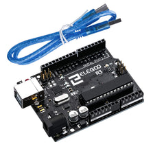 Carica l'immagine nel visualizzatore di Gallery, Elegoo UNO R3 Board Scheda ATmega328P ATMEGA16U2 con Cavo USB Compatibile... - Ilgrandebazar