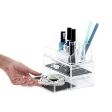Carica l'immagine nel visualizzatore di Gallery, Ordinare&amp;Co Cosmetic Organizer Blocco 2 Cassetti Non applicable, Trasparente