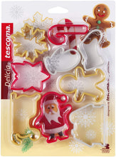 Carica l'immagine nel visualizzatore di Gallery, Tescoma 630901 Tagliabiscotti Natale set 9 Pezzi Delicia