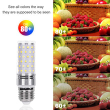 Carica l'immagine nel visualizzatore di Gallery, SanGlory Lampadina LED E27 12W Equivalenti a 100W Incandescenza, Fredda