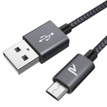 Carica l'immagine nel visualizzatore di Gallery, Cavo Micro USB Rampow [ Carica Rapida 2,4A ] con Rivestimento a Rete -... - Ilgrandebazar