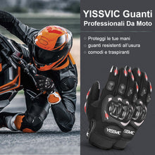 Carica l'immagine nel visualizzatore di Gallery, YISSVIC Guanti da Moto Marchio CE 1KP Touchscreen L, L - Ilgrandebazar
