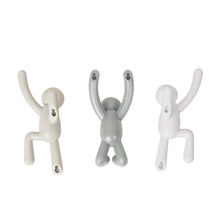 Carica l'immagine nel visualizzatore di Gallery, Umbra Buddy Hook Appendino, Taglia Unica, Grigio/Bianco/Beige - Ilgrandebazar