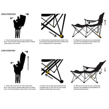 Carica l'immagine nel visualizzatore di Gallery, Umi. by Amazon - Sedia da Campeggio, Pieghevole Portatile Compatta e L - Ilgrandebazar