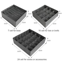 Carica l'immagine nel visualizzatore di Gallery, NEWSTYLE Cassetto Organizer per Biancheria Intima,Set di 3 Armadio...