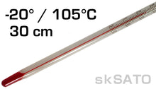 Carica l'immagine nel visualizzatore di Gallery, Termometro con occhiello, -20 a 105° Celsius (termometro in - 20 a C - Ilgrandebazar