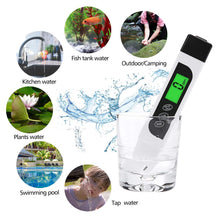 Carica l'immagine nel visualizzatore di Gallery, ASUN 3 in1 Digital TDS+EC+Misuratore di Temperatura e PH Meter,Digital... - Ilgrandebazar
