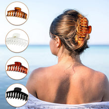 Carica l'immagine nel visualizzatore di Gallery, Cooetr Capelli Clip Artiglio 4 Pezzi Morsetti Per Capelli Antiscivolo Clip Acrilico Clip, Capelli Fermaglio per le donne Pinze Per Capelli Capelli Accessori
