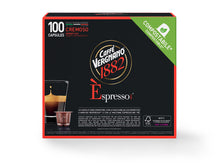 Carica l'immagine nel visualizzatore di Gallery, Caffè Vergnano Èspresso1882 Cremoso - Capsule Caffè, Compatibili Nespresso e Compostabili, Pack da 100 capsule