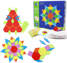 Carica l'immagine nel visualizzatore di Gallery, Joy-Jam Modello in Legno Blocchi Forme Geometriche Giocattoli Educativi Regalo per Bambini