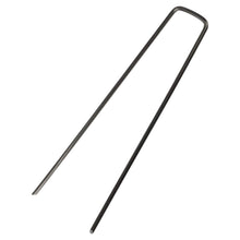Carica l'immagine nel visualizzatore di Gallery, GardenMate 100x Picchetti di Ancoraggio Lunghi 150mm e 100 Picchetti, black