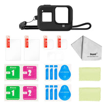 Carica l'immagine nel visualizzatore di Gallery, Deyard Kit Accessori per GoPro Hero 8 con Custodia Protettiva in Silicone +... - Ilgrandebazar